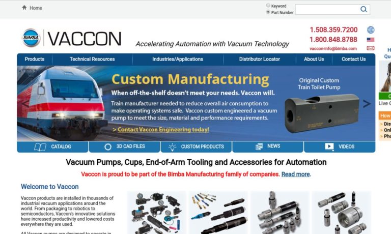 Vaccon Vacuum Products