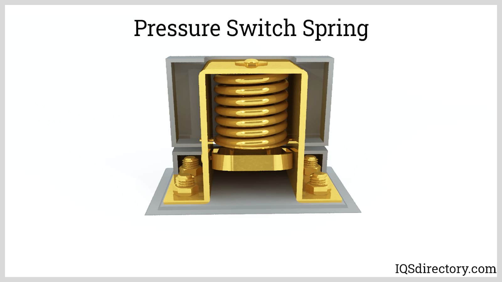 pressure switch spring